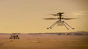 NASA Flies Small Helicopter On Mars